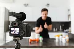 Icon representing Gravação de Vídeo para Mídias Sociais